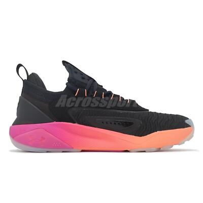 Under Armour Project Rock 7 Black Vivid Magenta Men Cross Training