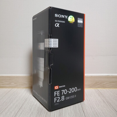 Sony FE 70-200mm F2.8 GM OSS II Lens SEL70200GM2 Sealed No Tariffs