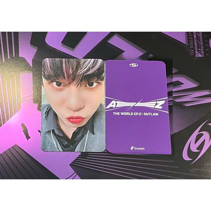 ATEEZ THE WORLD EP.2 : OUTLAW Bouncy Fromm Store Lucky Draw