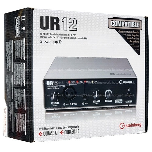 Steinberg UR242 4x2 USB 2.0 Computer Audio Interface with Cubase