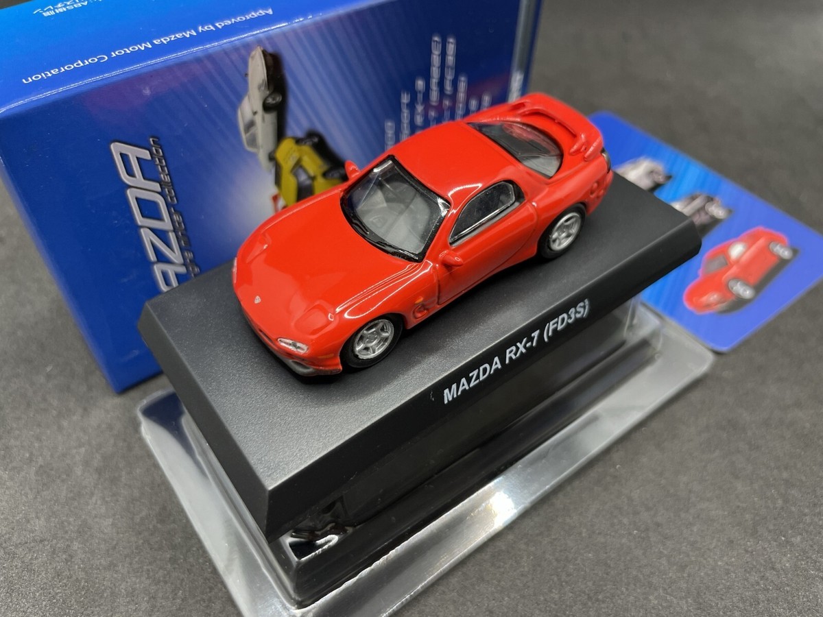 Kyosho 1/64 Mazda collection RX-7 (FD3S) Red Diecast car model