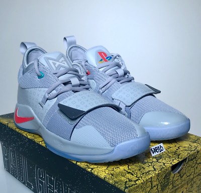 Nike PG 2.5 PlayStation Paul George PS5 Classic Wolf Grey Mens
