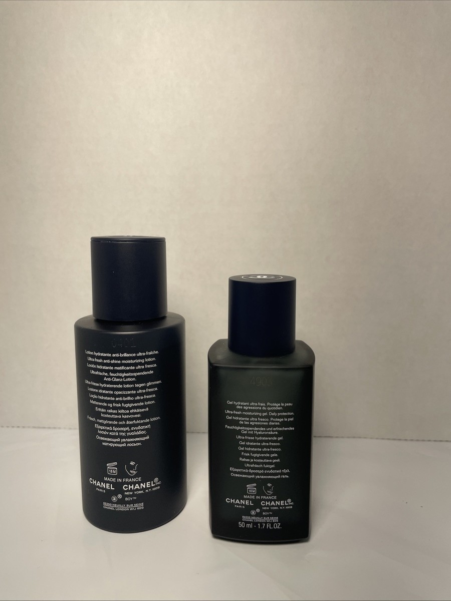 Boy De Chanel Pack of 2 (Gel Moisturizer 50 ML / 1.7 OZ) & (Lotion