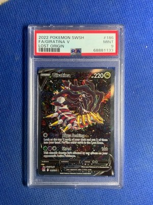 2022 Pokemon Lost Origin FA/Giratina V Alt Art #186 Psa 9 | eBay