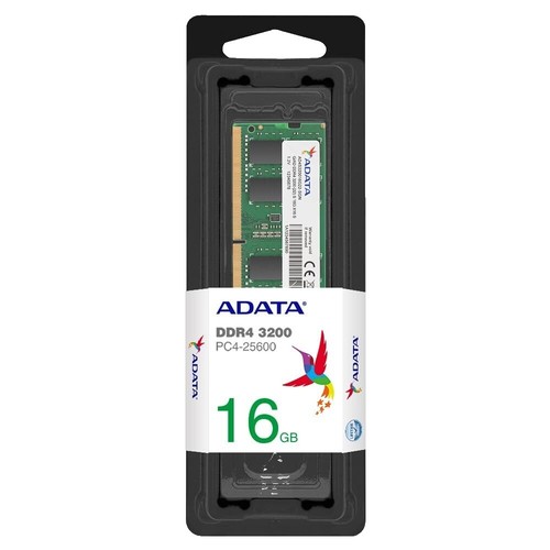 ADATA 16GB DDR4 SO-DIMM 3200MHz PC4-25600 CL22 260-pin Memory RAM