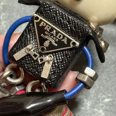 PRADA Robot Keychain Very Bag charm Robot Edward With Box bag Used