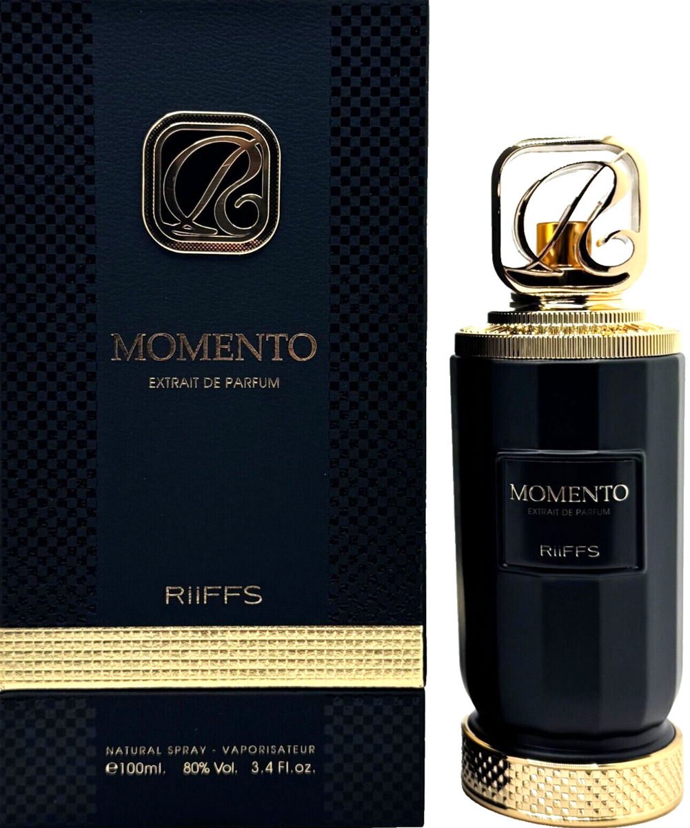 RIIFFS MOMENTO EXTRAIT DE PARFUM SPRAY UNISEX 3.4 Oz / 100 ml