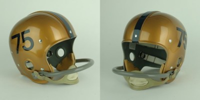 WEST VIRGINIA MOUNTAINEERS 1955 Vintage Riddell RT Suspension