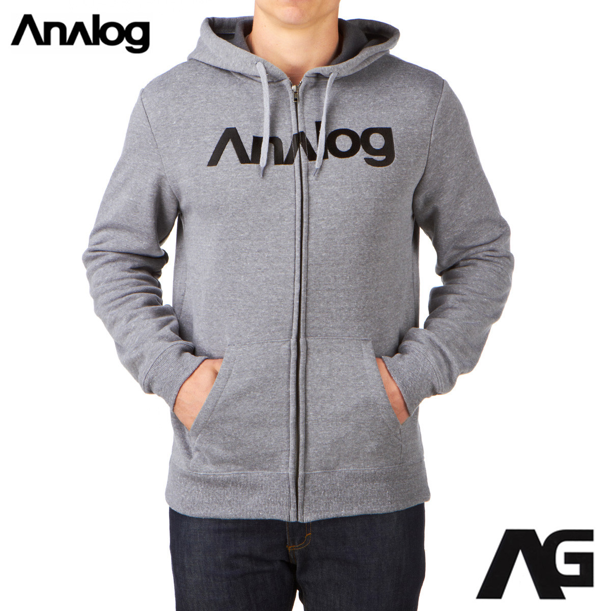 NEW Analog Burton Analogo Snowboard Full-Zip Fleece Hoodie NWT | eBay