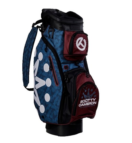 Scotty Cameron Titleist Cart Bag Explorer Floral Blue 2023 Cicle T