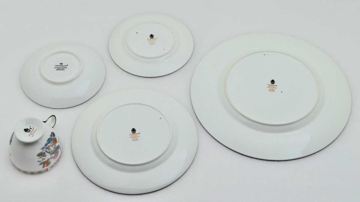 Wedgwood KUTANI CRANE Bone China - 5 Piece Place Setting | eBay