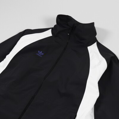 NWT Mens Adidas 10K DNA Jacket $160 black windbreaker skateboard