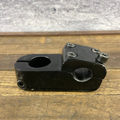 Hoffman BMX Stem 1 1/8 Threadless Old Mid School BMX Neck Black