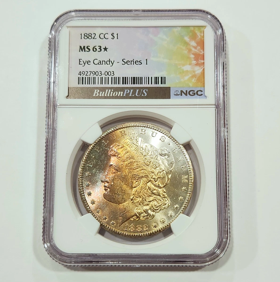 Carson City Grade MS 63 1882 Year Morgan US Dollars (1878-1921