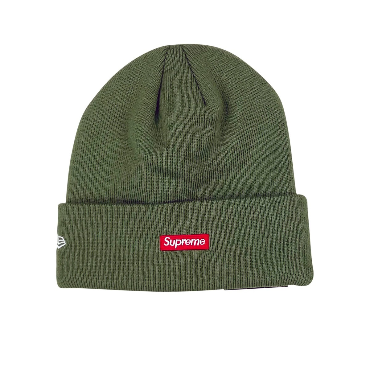 Supreme x New Era FW23 S Logo Beanie Olive | eBay