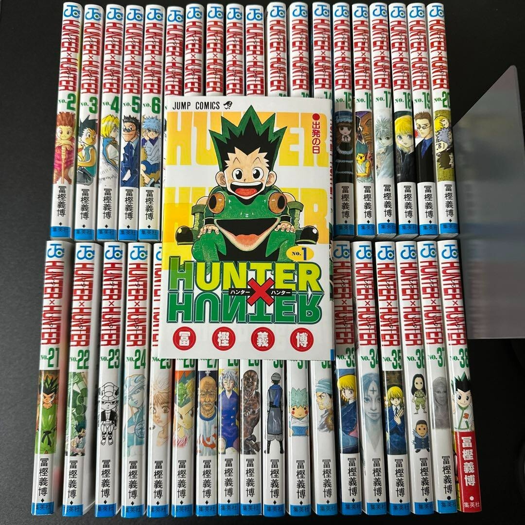 Hunter x Hunter VOL.1-38 Complete set manga Japanese Comics