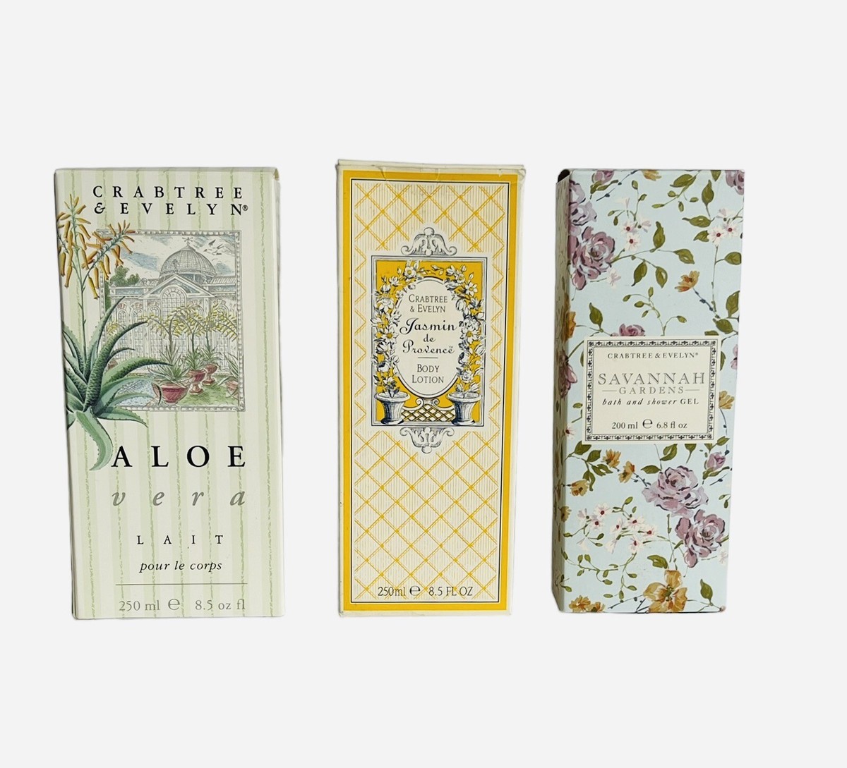 Crabtree & Evelyn Lot Discontinued Old Stock Jasmine D Provence