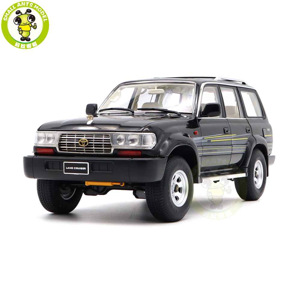 1/18 Toyota Land Cruiser 80 LC80 Black KENGFAI Diecast Model Car