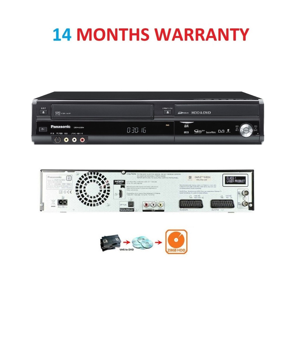 Panasonic VHS一体型DVDレコーダー DIGA DMR-XW200V DMR-XW200V | DVD