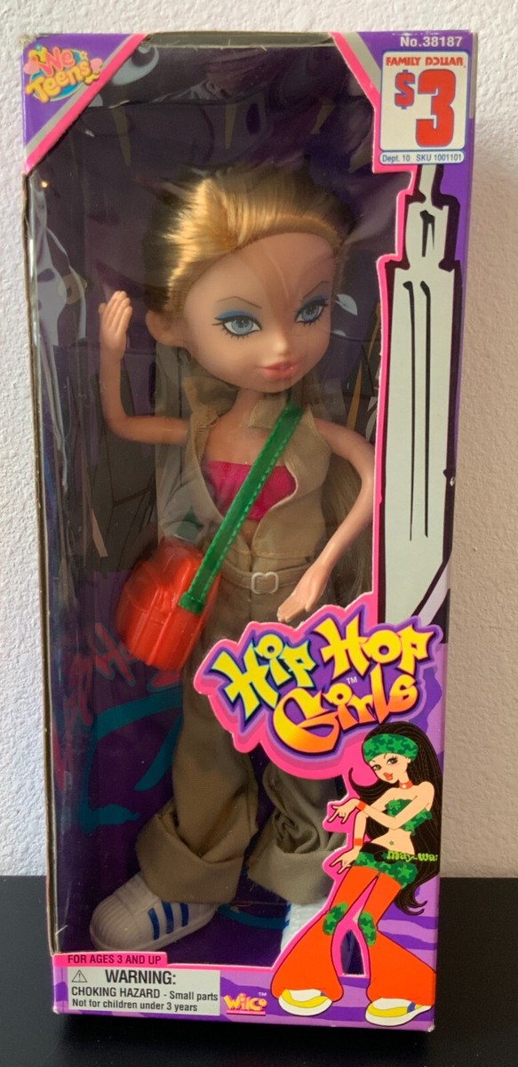 NRFB 2004 Wilco We Teens Hip Hop Girls Doll Soft Skin Fully