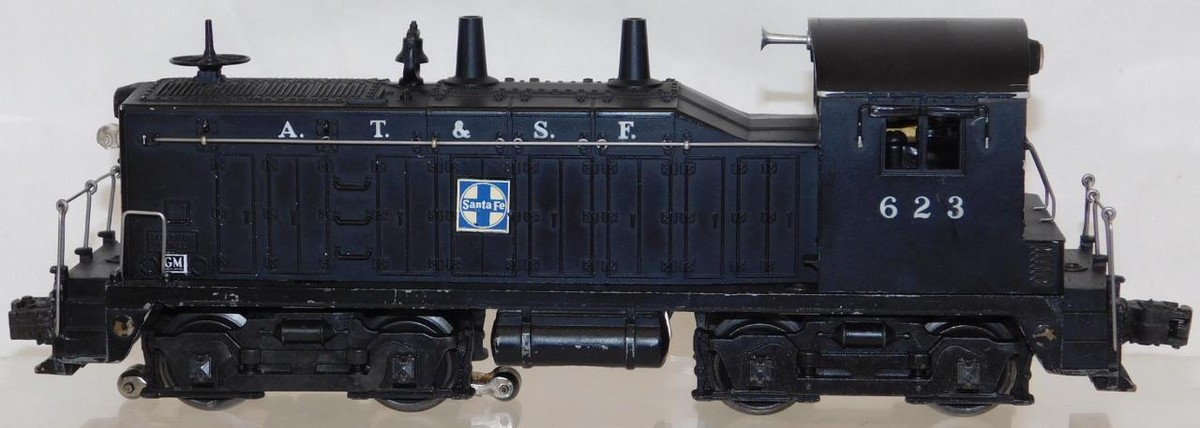 Lionel Trains 623 ATSF Santa Fe NW-2 Diesel Switcher Engine 52-54