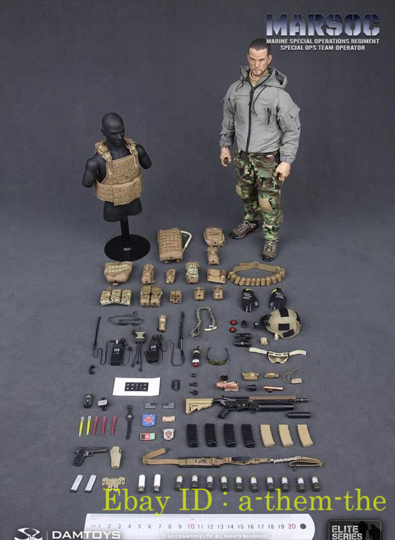 DAMTOYS DAM 78007 1/6 US Special Forces MARSOC Action Figure Stock