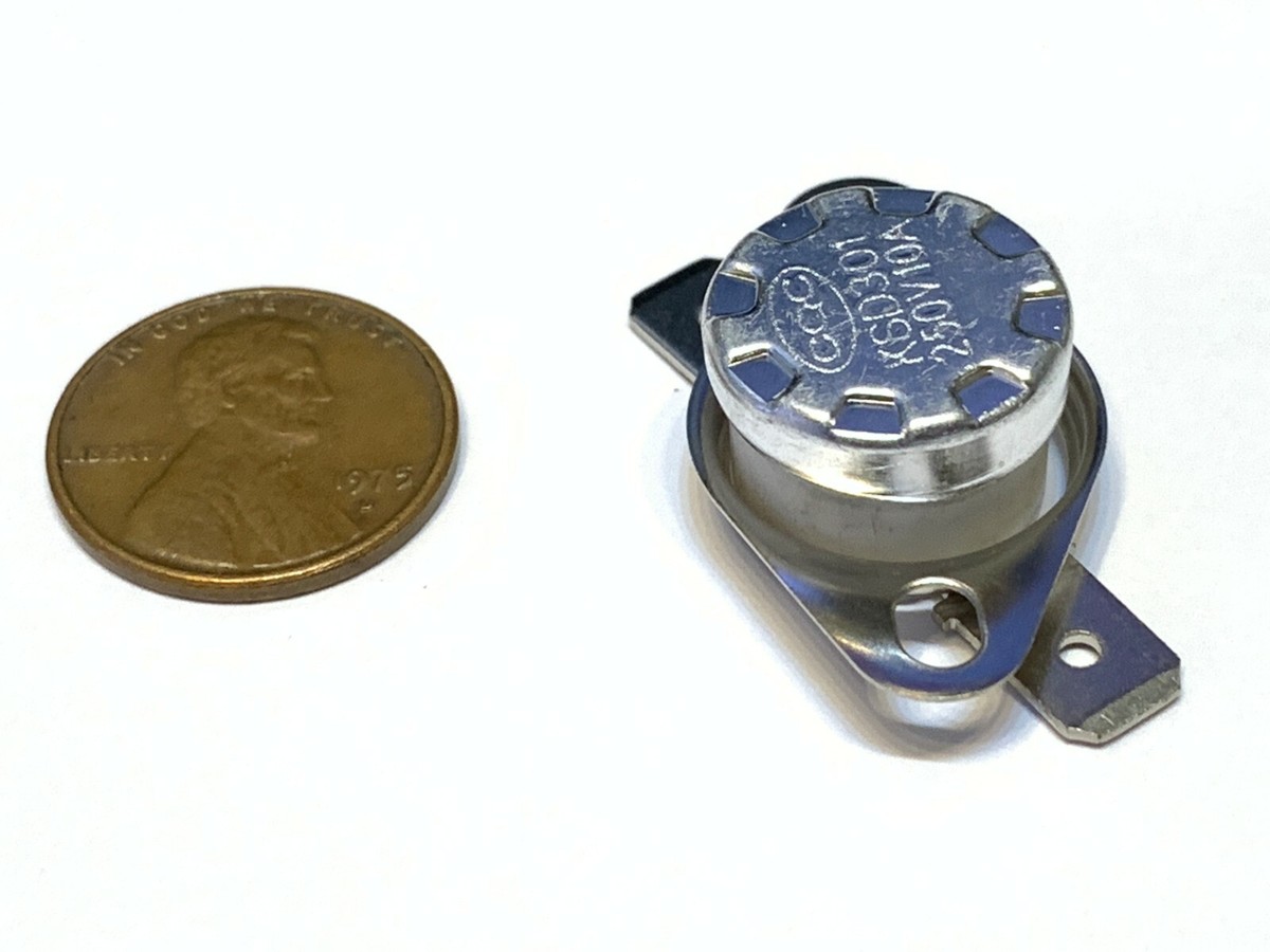 1 Piece N/C 185ºC 365ºF normally closed Thermal Thermostat switch