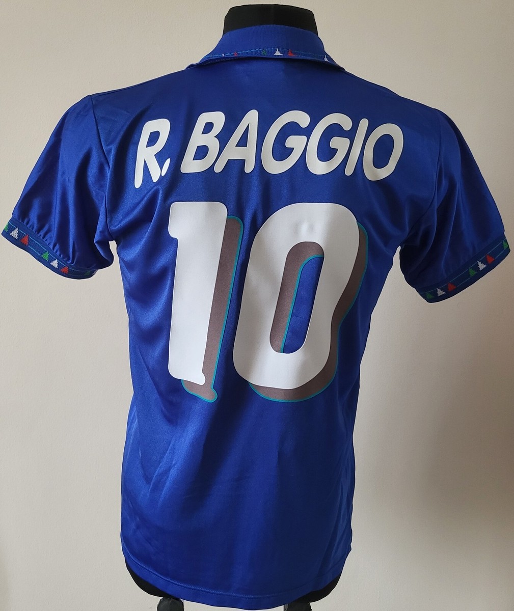 Italy 1993 - 1994 Home football Diadora shirt #10 R. Baggio size