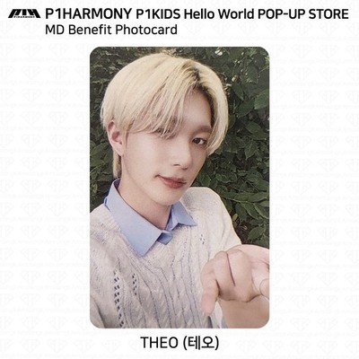 P1Harmony P1KIDS POP-UP Hello, World! Benefit Photocard Bookmark
