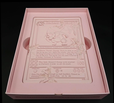 Pokémon x Daniel Arsham Card Crystalized Charizard 500 Limited