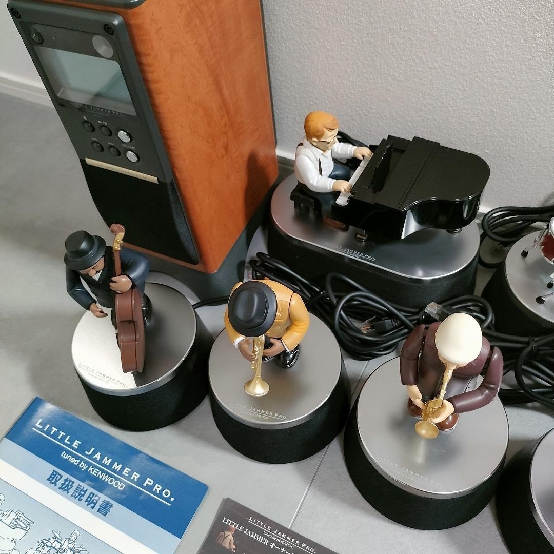 BANDAI LITTLE JAMMER Pro by KENWOOD LJP01-K 6 Doll Set W/Box+