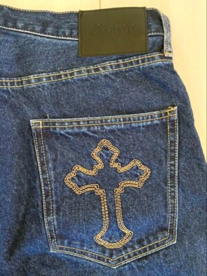 X-Large 2Pac Collaboration Denim Pants Size 34 XLarge Tupac Shakur