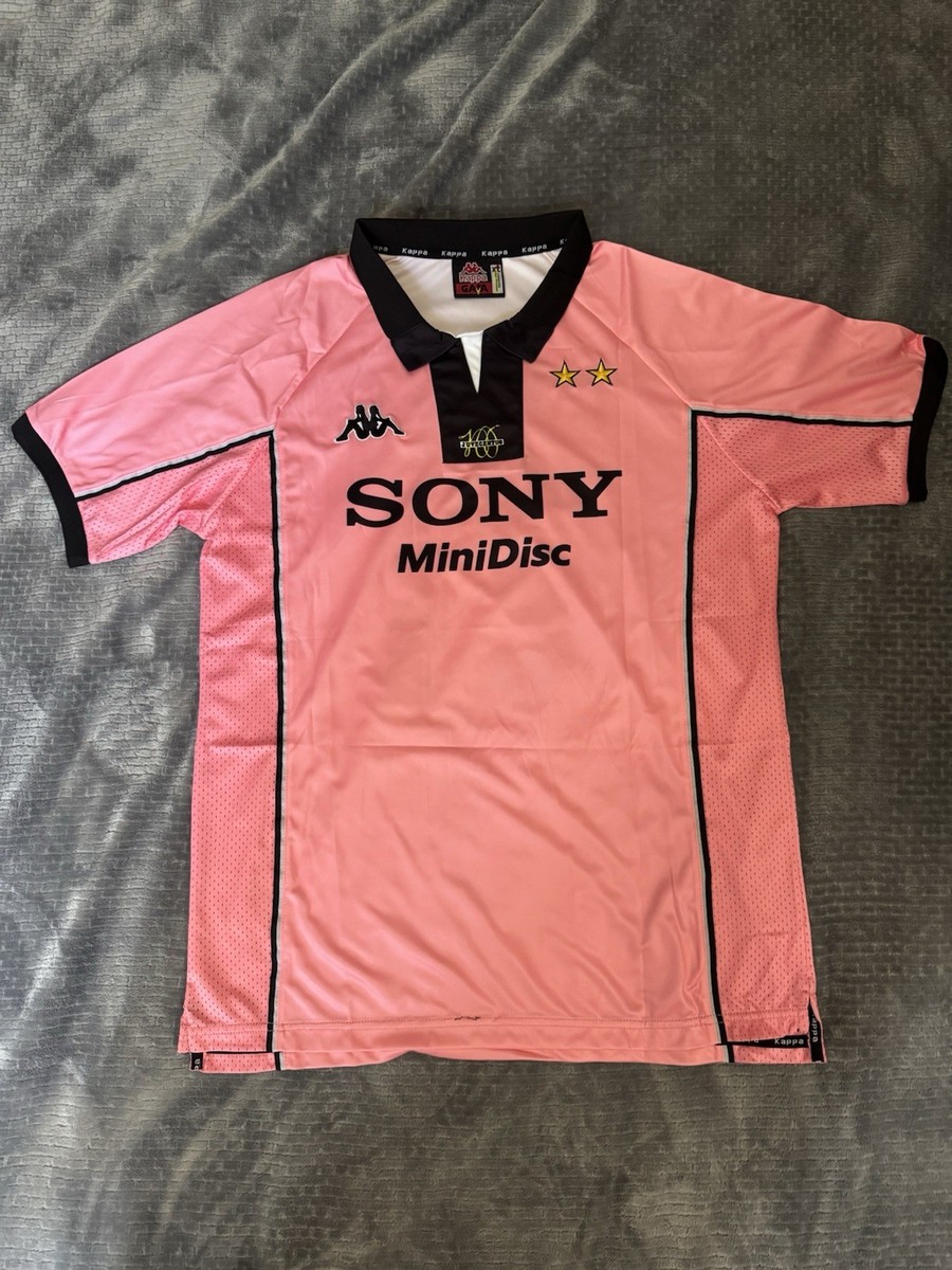 ZIDANE 21 “RETRO” Juventus (Pink) 97/98 Men Jersey - Size XL (fits