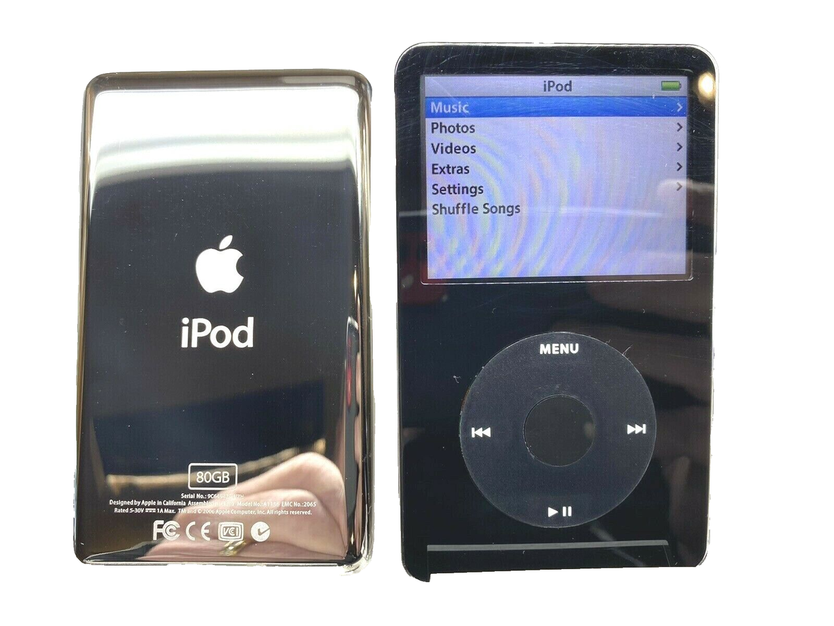 動作品】Apple iPod Classic 80GB ブラック PB147J Apple iPod classic