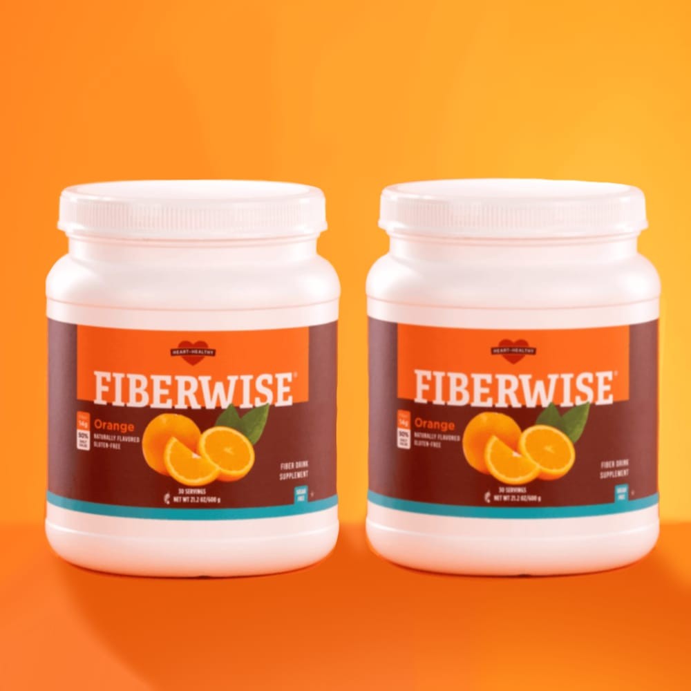 2-Melaleuca FiberWise Orange Fiber Drink - sugar free- 30 Servings
