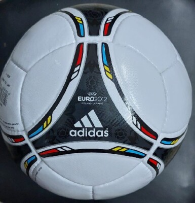 NEW ADIDAS TANGO 12 OFFICIAL SOUVENIR MATCH BALL WHITE UEFA EURO