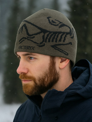 Arc'teryx Bird Head Toque Beanie - Dark Grey Orca – Merino Wool