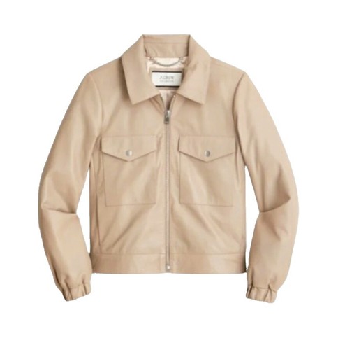 J.Crew Stockton Racer Leather Jacket | eBay