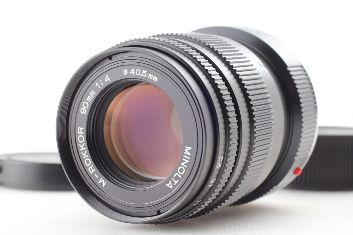 Minolta f/4 Camera Lenses 90mm Focal for sale | eBay