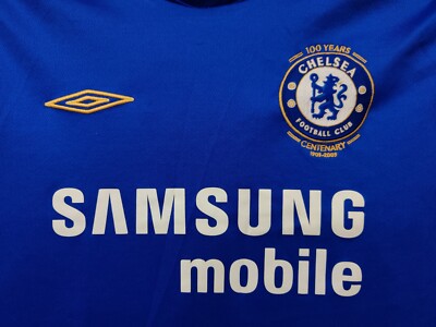 100 Years CHELSEA 2005 2006 Home Football Shirt Soccer Jersey