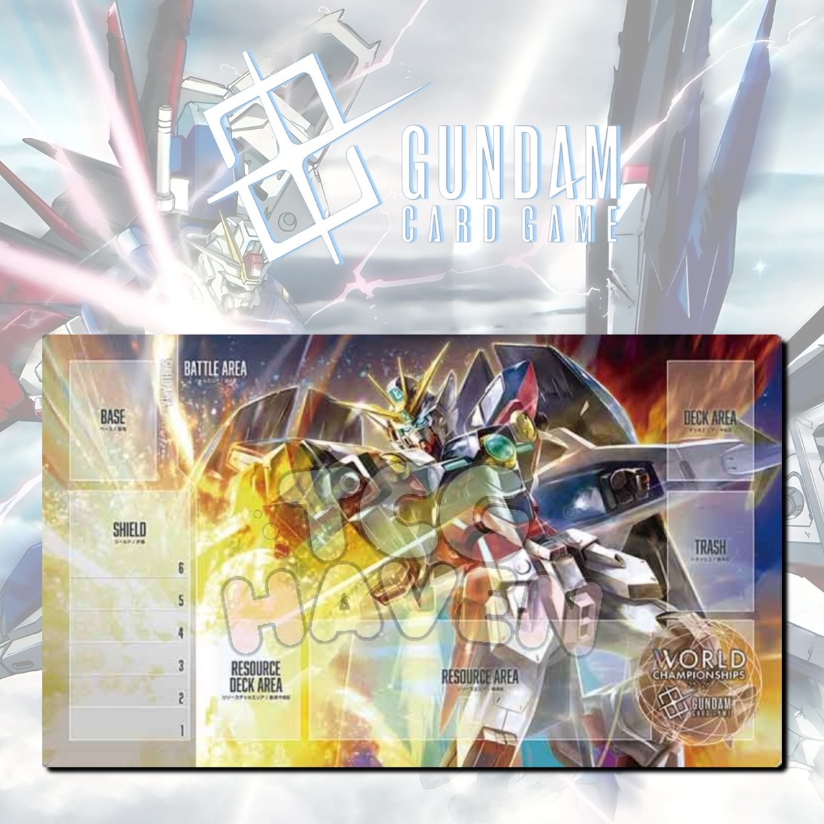 Gundam TCG Playmat | World Championships 2025 Wing Zero Prize | 60