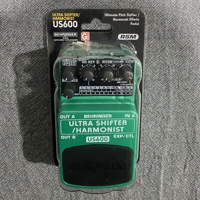 Behringer US600 Ultra Shifter / Harmonist Pedal for sale online | eBay
