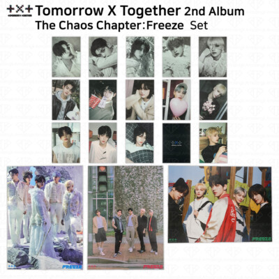 TXT 2nd Album The Chaos Chapter : Freeze Official Postcard Poster