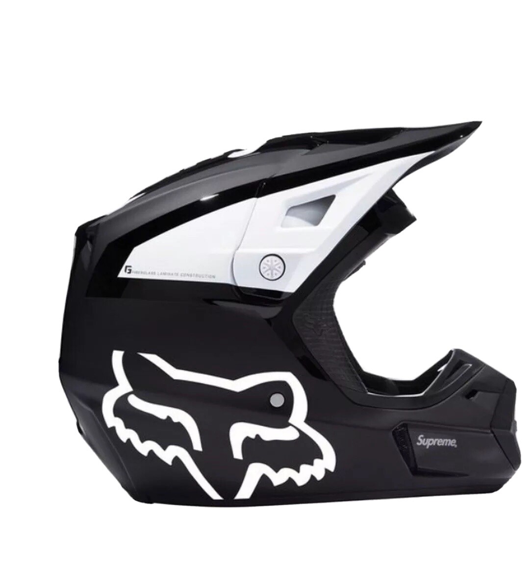 Supreme Fox Racing V2 Helmet Black SS18 Medium M | eBay.de