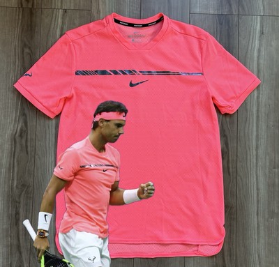 Rafael Nadal Nike 2017 US Open Shirt size:M RAFA | eBay