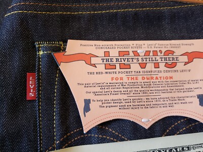 LVC LEVI'S 1944 501 xx Raw Selvedge Vintage Clothing 1955 ® 1947