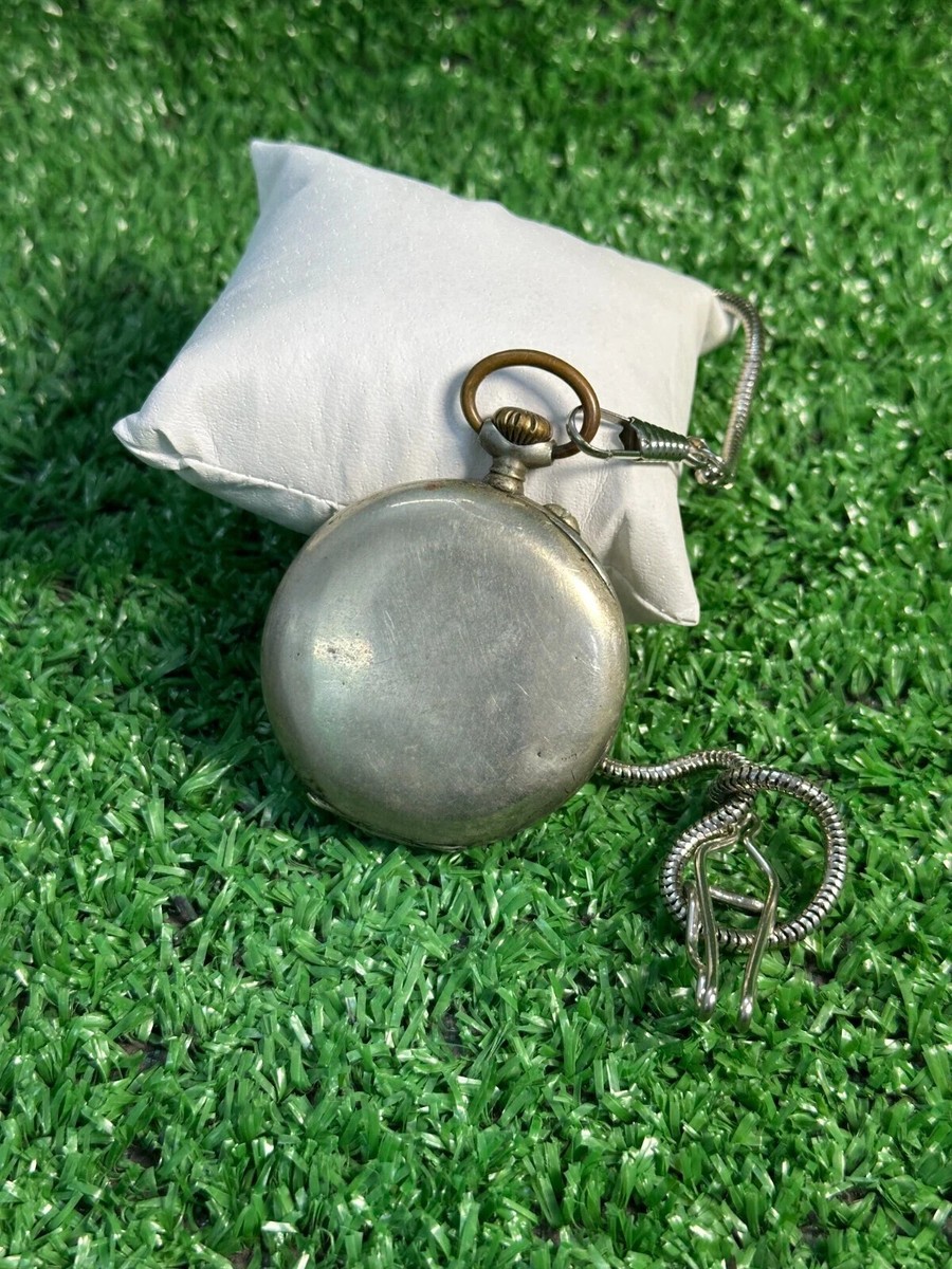 1920s Vintage Moeris Pocket Watch Military Tramways Grand Prix