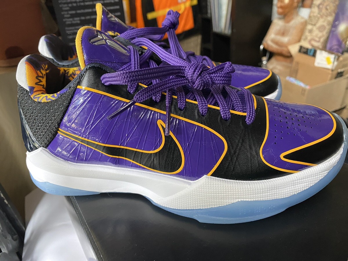 NIKE ZOOM KOBE V 5 PROTRO (CD4991-500) LAKERS Size 6 Mens | eBay