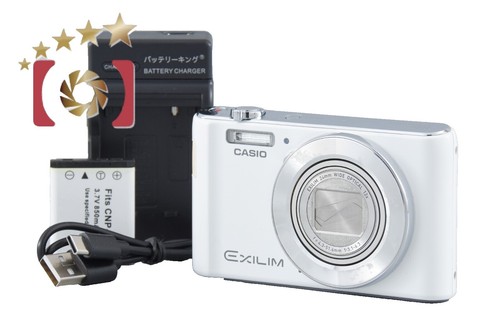 CASIO EXILIM EX-ZR4100 カシオデジカメ ホワイト 【公式通販】