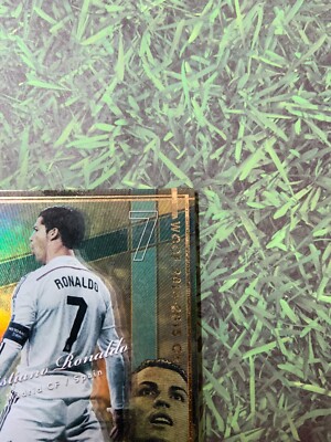 Panini WCCF 2014-15 Cristiano Ronaldo Real Madrid Refractor Soccer